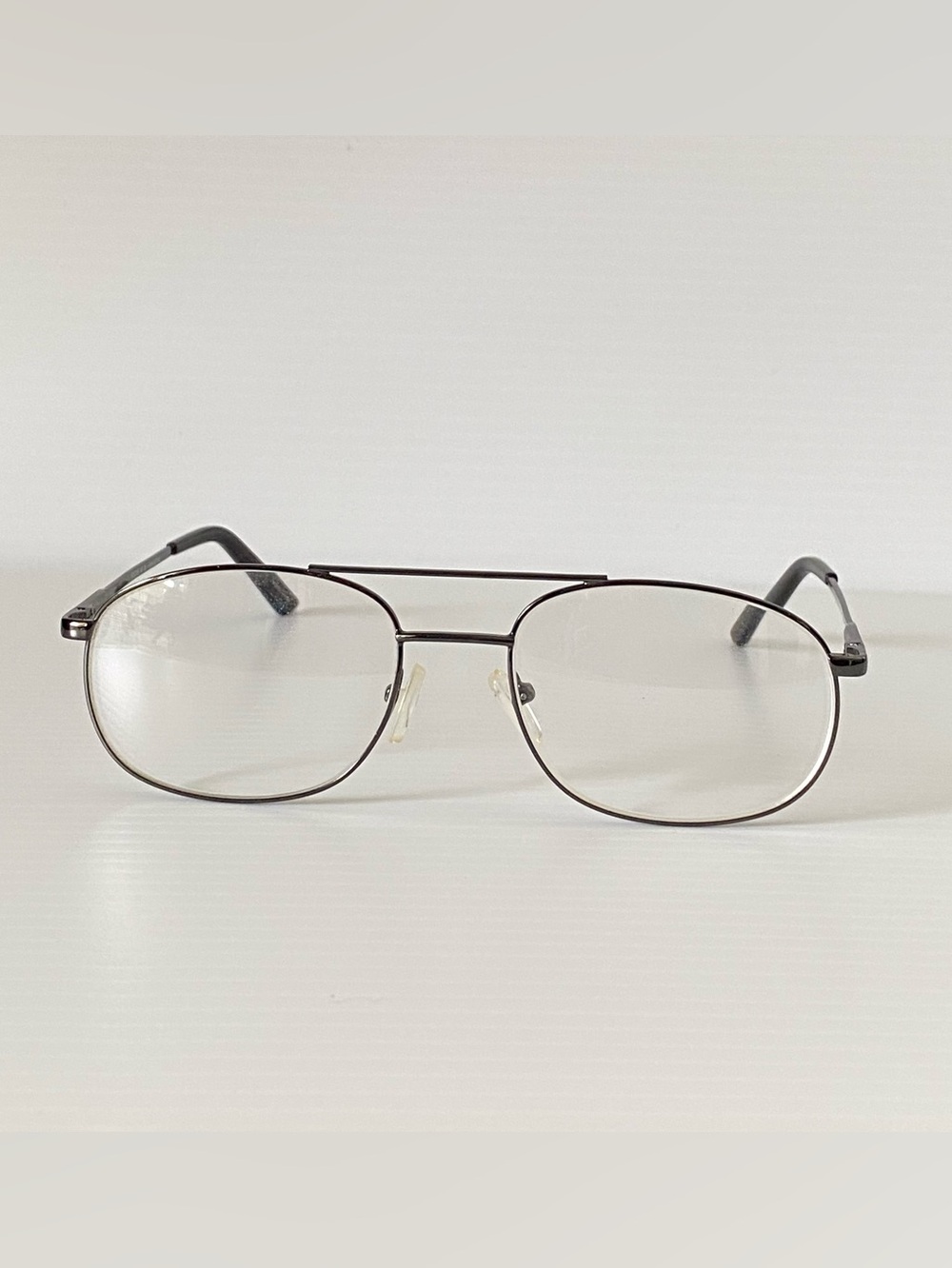 I-Dealoptics Focus 49 Eyeglasses Frame Gun Color 55-19-145 Full Rim